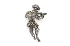  Preview image for STERLING SILVER VIOLINIST FIGURINE 