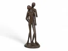  Preview image for BRONZE SCULPTURE OF EMBRACING FIGURES 