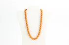  Preview image for AMBER STYLE BARREL BEAD NECKLACE 