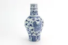  Preview image for CHINESE BLUE & WHITE PORCELAIN VASE 
