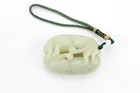  Preview image for CHINESE JADE PENDANT W MYTHICAL BEASTS 