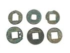  Preview image for SIX ANCIENT CHINESE CASH BRONZE COINS 