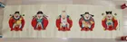  Preview image for CHINESE WATERCOLOR SCROLL WITH FIVE 