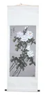  Preview image for CHINESE WHITE ROSES WATERCOLOR SCROLL 