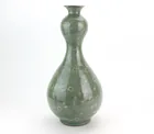  Preview image for KOREAN CELADON FLORAL GOURD VASE 