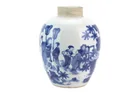  Preview image for CHINESE BLUE & WHITE FIGURAL PORCELAIN 
