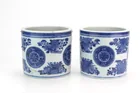  Preview image for PAIR CHINESE FITZHUGH BLUE & WHITE BRUSH 