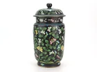  Preview image for CHINESE FLORAL CLOISONNE LIDDED JAR 