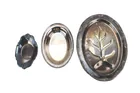  Preview image for SET OF THREE SILVER PLATE OVAL TRAYS 