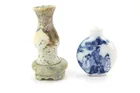  Preview image for B/W SNUFF BOTTLE & SOAPSTONE VASE 
