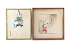  Preview image for FRAMED JAPANESE WOODBLOCK PRINT & FLORAL 