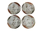  Preview image for SET OF 4 ASIAN HAND PAINTED DISHES 