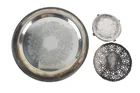  Preview image for THREE SILVERPLATED SERVING ITEMS 