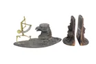  Preview image for GROUP OF DECORATIVE METAL TABLE ITEMS 