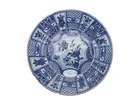  Preview image for CHINESE EXPORT BLUE & WHITE PLATE 