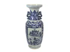  Preview image for BLUE AND WHITE PORCELAIN VASE WITH 