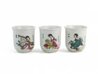  Preview image for THREE CHINESE PORCELAIN TEA CUPS 