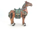  Preview image for CHINESE FAMILLE ROSE PORCELAIN HORSE 