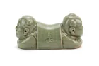  Preview image for CHINESE CELADON FIGURAL HAND PILLOW 
