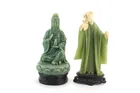  Preview image for PAIR GREEN RESIN FIGURINES 