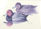  Preview image for LOUIS FRISINO,REDHEAD DUCK PAIR, SIGNED 
