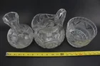  Preview image for SET OF 3 AMERICAN CUT GLASS TABLEWARES 