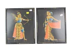  Preview image for PAIR OF ACRYLIC PAINTINGS OF SOUTH ASIAN 