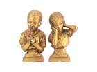  Preview image for PAIR OF VINTAGE ESCO FIGURAL BUSTS 