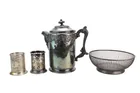  Preview image for MIXED SILVER PLATE HOLLOWWARE GROUP 