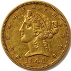  Preview image for 1001. 1844 Five Dollar Gold 