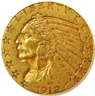  Preview image for 1012. 1912 Five Dollar Gold 