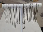  Preview image for Sterling necklaces and bracelets 