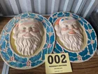  Preview image for Lot# 2 - 1950s Press Molded Santa Faces 