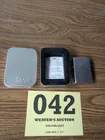  Preview image for Lot# 42 - Vintage Zippo Lighter w/Case 