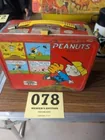  Preview image for Lot# 78 - Peanuts Metal Lunchbox 