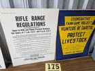  Preview image for Lot# 175 - Rare PA Game Commission Signs 