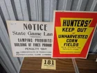  Preview image for Lot# 181 - Rare PA Game Commission Signs 