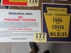  Preview image for Lot# 177 - Rare PA Game Commission Signs 