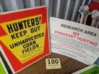  Preview image for Lot# 180 - Rare PA Game Commission Signs 