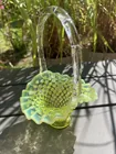  Preview image for Fenton basket uranium glass 