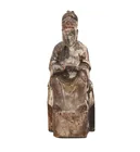  Preview image for Antique Chinese Carved Wood Altar Figure 