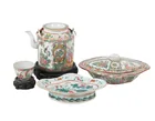  Preview image for (4) Chinese Ceramics Feat. Rose 