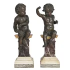  Preview image for Italian Bronze Putti on Marble 