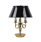  Preview image for Vintage Painted Metal Shade Bouillotte 