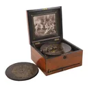  Preview image for 20th C Polyphone 9 5/8" Disc Music Box 