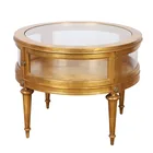  Preview image for Louis XVI Style Giltwood & Glass Vitrine 