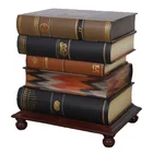  Preview image for Tooled Leather Clad Stacked Books 
