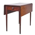 Preview image for Antique Pembroke Style Harvest Table 