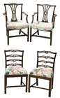  Preview image for (2) Pairs Chippendale style mahogany 