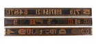  Preview image for (3) Typography News Stick Wall Art by Sy 